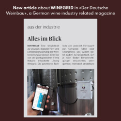 WINEGRID - DerDeutscheWeinbau article